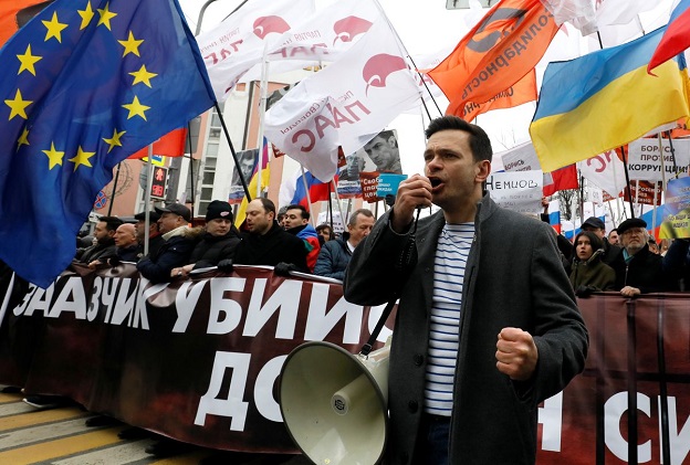 Russian Opposition figure Ilya Yashin detained